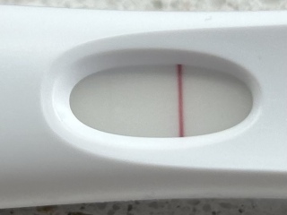 Faint positive or evap line? 