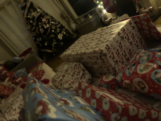 Show me your present pile