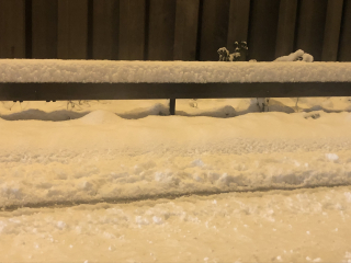 Been four hours stuck in snow in kent