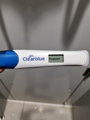IVF trigger shot or positive test