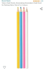 Tailors chalk or something 