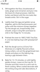 Your best foolproof gingerbread recipe please? 