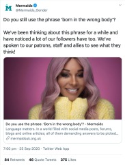 Change of CEO at mermaids…