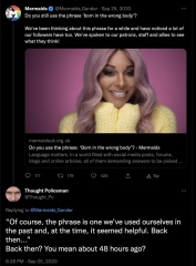 Change of CEO at mermaids…