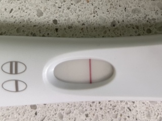 Faint positive or evap line? 