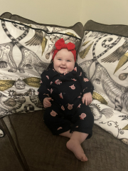 Mass on brain 4 month old baby