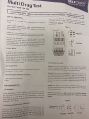 How would would you read this drugs test?
