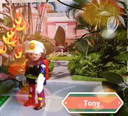 To show you this Playmobil hospital 