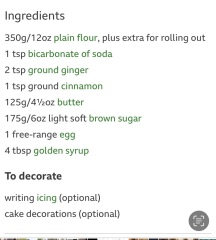 Your best foolproof gingerbread recipe please? 