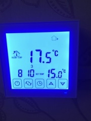 Does anyone have this underfloor heating thermostat?