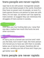Redefining rape