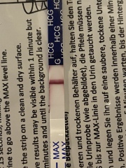 Faint positive now cramps and light bleeding 