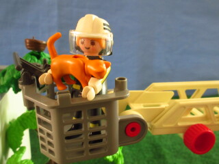 It's the start of advent for the Playmobil people in our house...