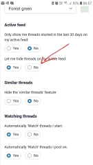 Can we have the ability to hide a thread without opening it? 