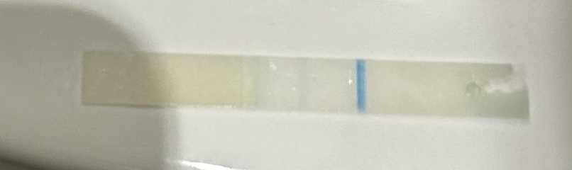 Faint line? 