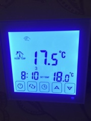 Does anyone have this underfloor heating thermostat?
