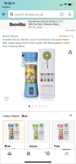 Portable Juice Blender Flask