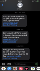 Parcel panic- Please join me if you are awaiting deliveries