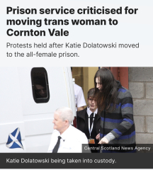 Cornton Vale Prison Protest