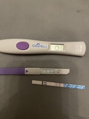 Irregular LH chart/ Circle on Digital OPK 