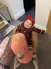 Mass on brain 4 month old baby