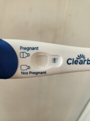 Faint line or evap ?