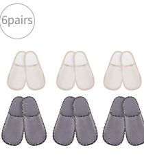 To expect no-outdoor-shoe households to provide slippers?