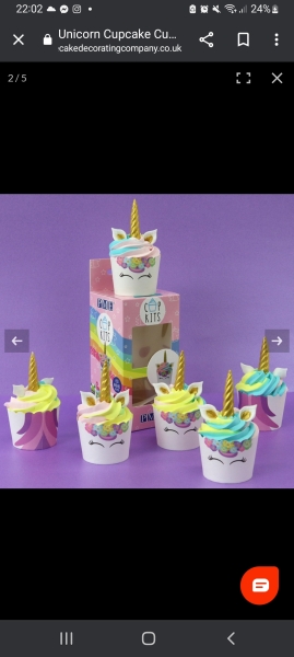 Kids cupcake decorating