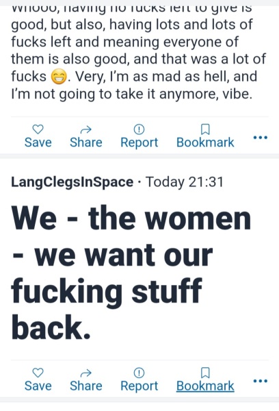 This is pure, beautiful, white hot rage!