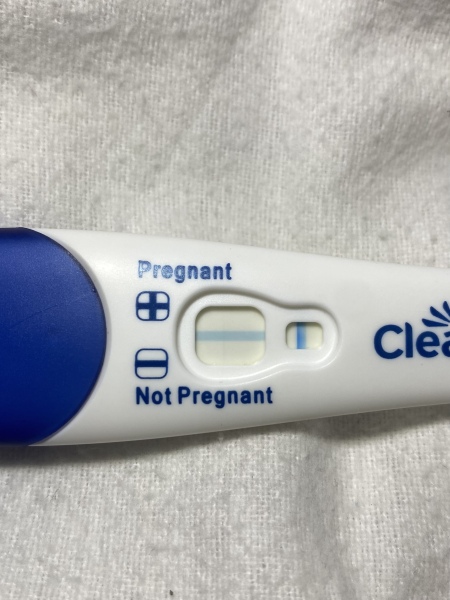 faint line pregnancy test not sure if positive 