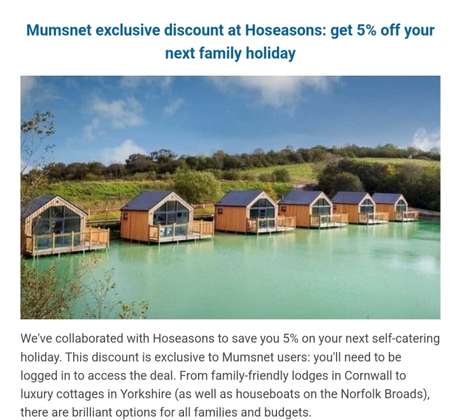 MN Hoseasons ad...where is pictured?