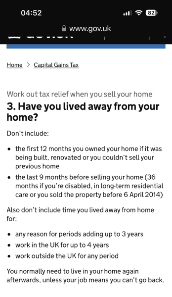 Liable for CGT?