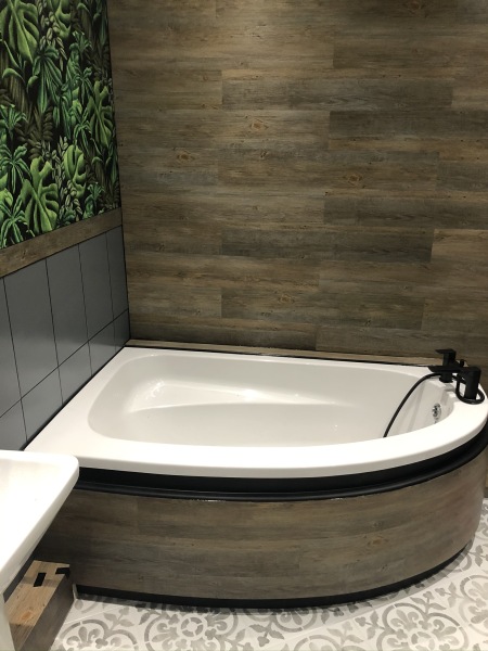 Stick-on tiles 