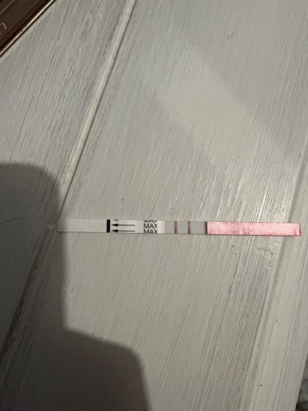 Positive ovulation test help please ??