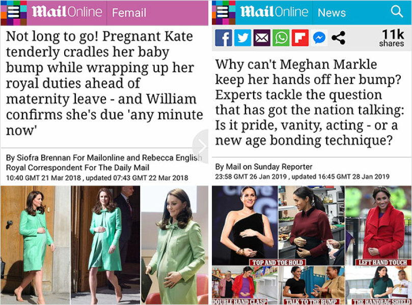 Justine has called anti-Meghan sentiment here deranged