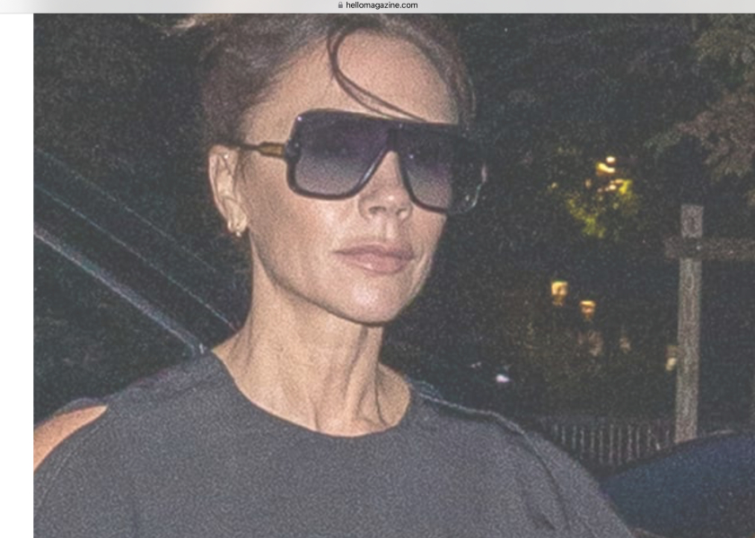 That Victoria Beckham is actually not ageing?