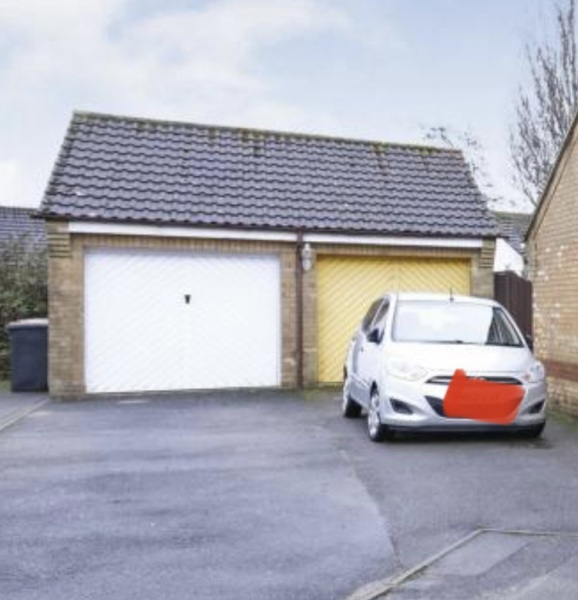 Semi detached garage