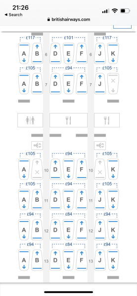 Business Class 10hr Flight
