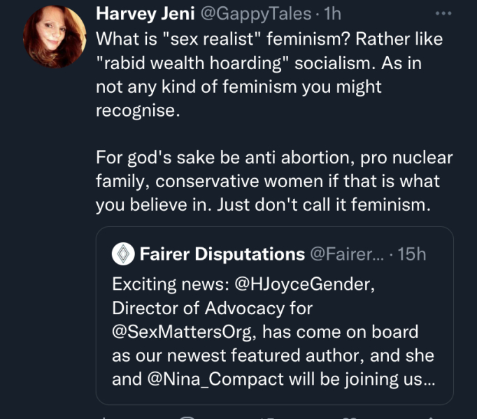 First they came for KJK, now Helen Joyce 