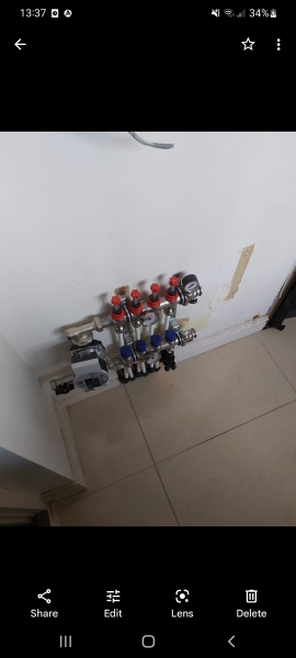 Thoughts on wet underfloor heating.