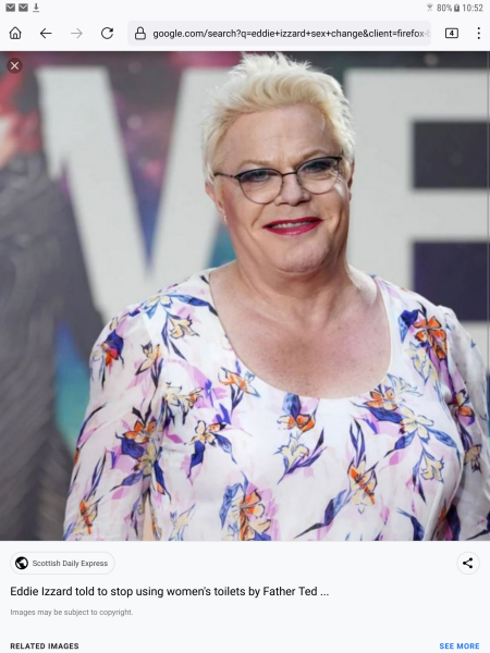 What is it with Eddie Izzard?