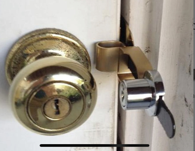 To ask for a lock to be fitted on my door? Housemate constantly stealing clothes