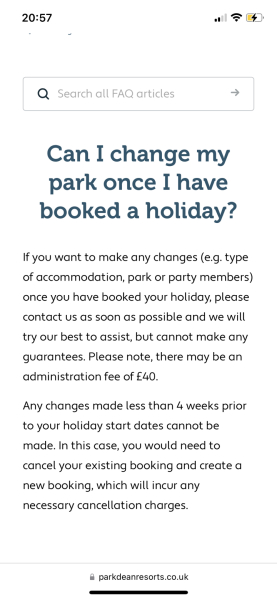 I booked the wrong dates!