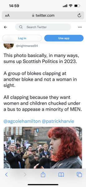 SNP demo - 'decapitate t*rfs'