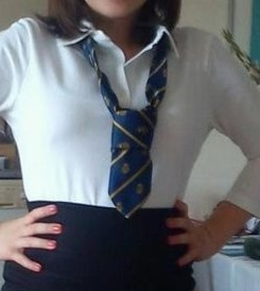 To ask for help with DD school tie?