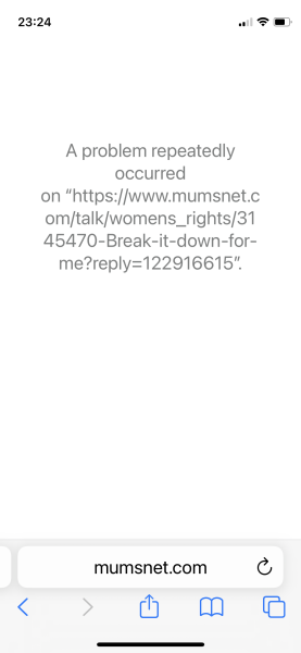 The Break It Down For Me thread in Feminism 