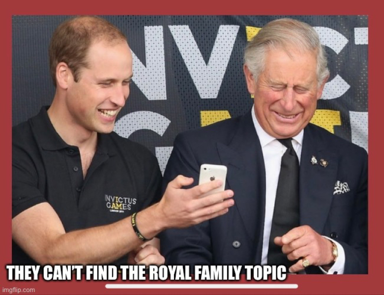 Has The Royal topic been disappeared?