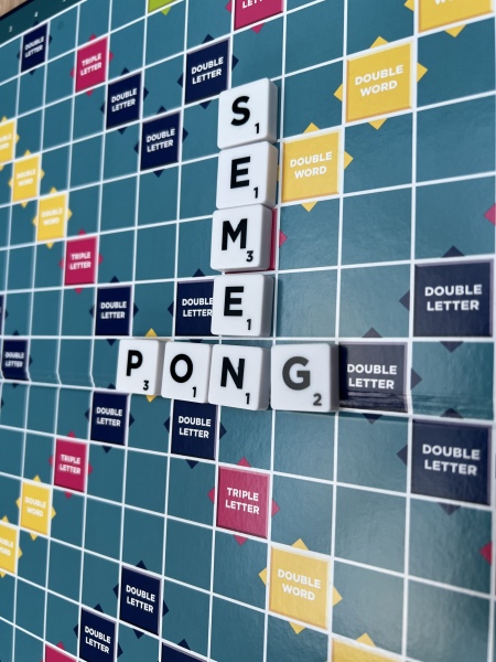 Scrabble, jizz and my mother