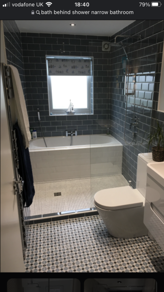 Shower behind bath - any disadvantages?