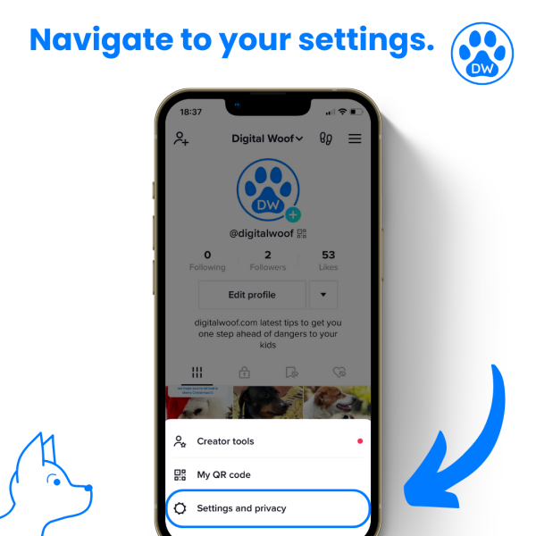 Some quick tips to make TikTok safer for your children
